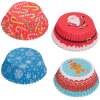 Afbeelding van Muffin Bakvormen / Muffinvorm Cupcake Papier Vormpjes - 100 Stuks - - Kerstmis - 100 stuks / pak 1 Stuks