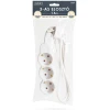 Afbeelding van 3-Weg Stekkerdoos met Kabel - 1,5 m - Wit - Kinderbeveiliging - 90° Stekker - 3×CEE 7/4 Stopcontacten - 16A