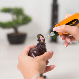 Afbeelding van Graveerpen & Multitool Mini Boormachine 78-delig – Slijpen, Graveren & Polijsten – Precisie