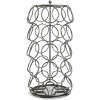 Afbeelding van Metalen koffiecapsulehouder - voor 35 Dolce Gusto-capsules - 165 x 165 x 320 mm - zwart 1 Stuks [BW0997] -