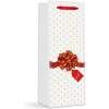 Afbeelding van Flessentas Cadeau - Papieren Gift Bag voor Drankflessen - papier - 360 x 127 x 83 mm - 4 soorten / verpakking