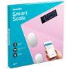 Afbeelding van Smart weegschaal - 180 kg - batterij - glas - appfunctie - roze - 260 x 260 mm [BW3015] - f56c 16d9 42c9 acbf