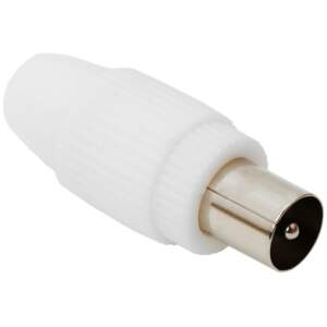 Afbeelding van 10x TV Coax Stekker Mannelijk – Standaard Coax Plug – Antenne Connector Geschikt voor Alle Coaxkabels -