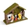Afbeelding van Kersttafeldecoratie - Betlehem - keramiek en hout - 30 x 10 x 20 cm 1 Stuks [58719] - f9f2 6d8c 43bd 9196