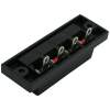 Afbeelding van 5x 4-Polige Speaker Aansluitbus – 4-Way Speaker Socket – Clip-On Montage – Luidspreker Behuizing