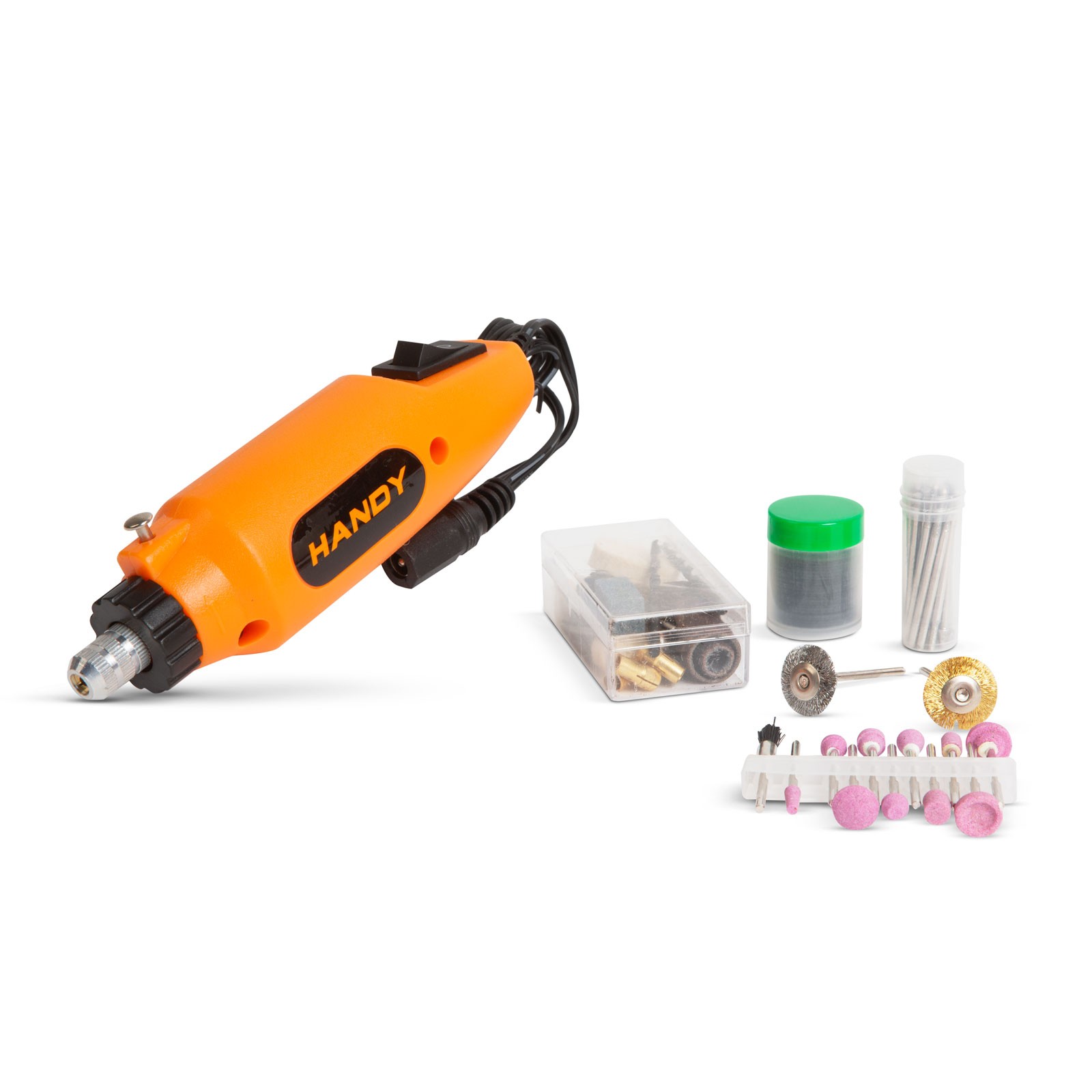 Afbeelding van Graveerpen & Multitool Mini Boormachine 78-delig – Slijpen, Graveren & Polijsten – Precisie