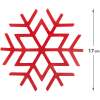 Afbeelding van Siliconen Pannen Onderzetter Kerst - sneeuwvlok - rood - 17 cm 1 Stuks [58767] - fbcf 0a33 4f40 bb69