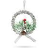 Afbeelding van Kerstdecoratie - hangend - zilveren krans - 10 cm 1 Stuks [58566A] - fcd5 0802 479f 8375 106fbad59f28