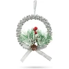 Afbeelding van Kerstdecoratie - hangend - zilveren krans - 10 cm 1 Stuks [58566A] - fcd5 0802 479f 8375 106fbad59f28