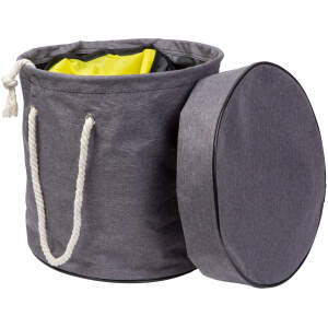 Afbeelding van Speelmat met Opbergzak - Ø135 cm - Sluitbare Speelmat & Speelgoed Organizer - Opvouwbare Speelkleed Mand