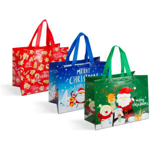 Afbeelding van Cadeauzakje - 3 soorten - 31 x 25 x 17 cm - 12 stuks / verpakking 12 Stuks [58562] - fec6 4826 4c07 b259