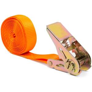 Afbeelding van Ratel spanband 5 m × 25 mm - Auto Laadzekering tot 500 kg, Snel & Veilig Fixeren [55704] - feee b41e