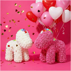 Afbeelding van Roze pony – roze – 40 cm 1 Stuks [A0221-U] - 01 A0221 U web