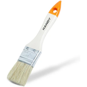 Afbeelding van Platte Verfkwast Houten Steel 1,5″ (38 mm) – Voor Water- En Oplosmiddelhoudende Verf, Lak En Beits –