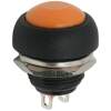 Afbeelding van 5x Inbouw Drukknop Schakelaar SPST OFF-(ON) - Momentane Push Button 250VAC 1A - Normaal Open Ronde