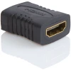 Afbeelding van HDMI Koppelstuk – HDMI Vrouwelijk Naar HDMI Vrouwelijk – Goud Vergulde HDMI Coupler / Verlengadapter –