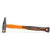 Afbeelding van Machinistenhamer Met Glasvezel Steel - Professionele Bankhamer Met Gehard Stalen Kop - DIN1041 - Met