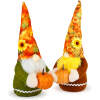 Afbeelding van Herfstdecoratie – Scandinavische Gnoom Met Pompoen – Herfst & Halloween – Textiel Decoratie – 35
