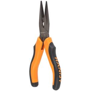 Afbeelding van Punttang 165 mm - Long Nose Tang van Chroom-Vanadium Staal met Comfortabele Softgrip [10321] - 108b 6639 4a98