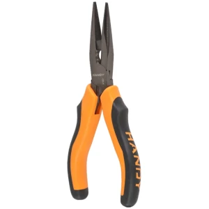 Afbeelding van Punttang 165 mm - Long Nose Tang van Chroom-Vanadium Staal met Comfortabele Softgrip [10321] - 108b 6639 4a98