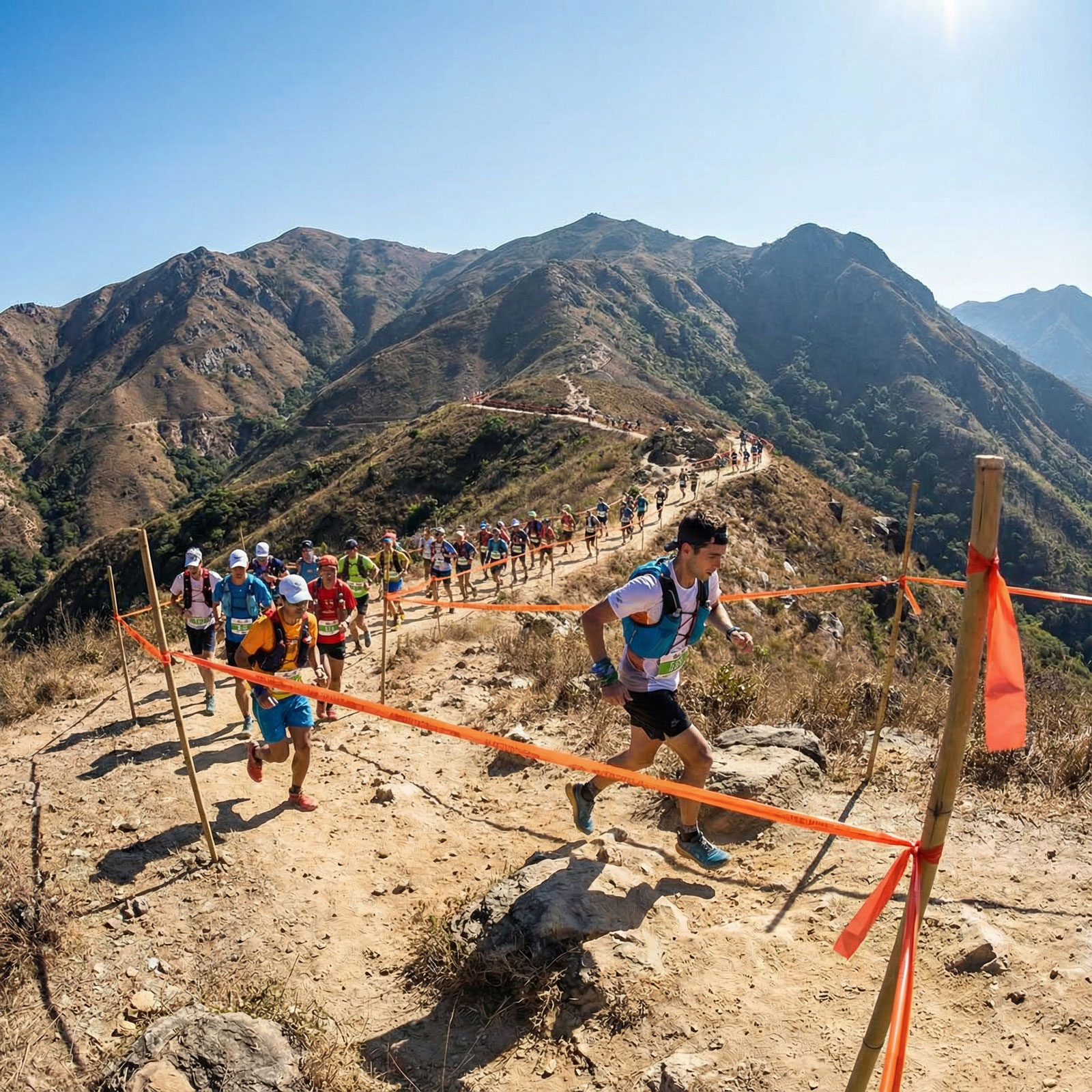 Afbeelding van Fluorescerende Markeringsband Tape Oranje 75 m × 25 mm – PVC Afzet- En Waarschuwingslint – Niet