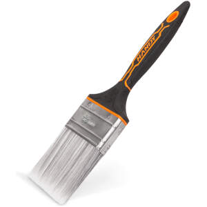 Afbeelding van Platte Verfkwast Kunststof 2,5″ (63 mm) – Voor Water- En Oplosmiddelhoudende Verf, Lak En Beits –