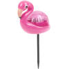 Afbeelding van Solar Tuinlamp Dierfiguur Met Grondpin – Schildpad, Flamingo Of Slak – LED Tuinverlichting Op