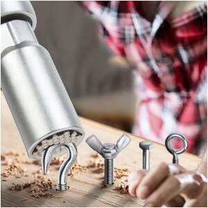 Afbeelding van Universele Dopsleutel Met Ratel 8–21 mm – 14-in-1 Verstelbare Socket – Veerbelaste Stalen Pinnen –