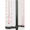 Afbeelding van Tuin Weerstation Buiten – Thermometer / Regenmeter / Windvaan – 145 cm Hoog – Analoge Weermeter – Met