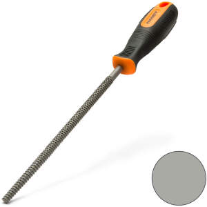 Afbeelding van Houtrasp Rond – Middelgrof – Gehard Snijvlak – Ergonomische Rubber Handgreep – Voor Vormgeven,