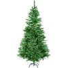 Afbeelding van Kunstkerstboom 180 Cm Tweekleurig Groen – Natuurlijke Look Kunst Kerstboom Van PVC Met Metalen Voet –