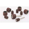 Afbeelding van Trommelschuur Set - 10 Delige Schuurrol Set Met 1/2 Inch En 1/4 Inch Schuurcilinders - Inclusief 2