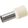 Afbeelding van 100x Geïsoleerde Adereindhuls 16 Mm² Crème / Wit – Cord End Terminal Met Crèmekleurige Isolatie –