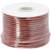 Afbeelding van Luidsprekerkabel - 2×1,50 mm² - 100% Zuurstofvrij Koper (OFC) - Getwiste Aders - Rood/Zwart PVC Mantel -