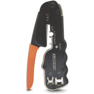 Afbeelding van Krimptang Met Knip En Stripfunctie Voor Modulaire Stekkers - Multifunctionele Crimping Tool Met