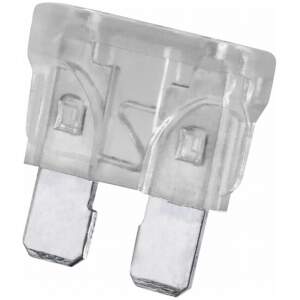 Afbeelding van 25x Steekzekering 25A Transparant – Knife Fuse 19 X 13 Mm Voor Auto En Car Audio – Autoverzekering 25