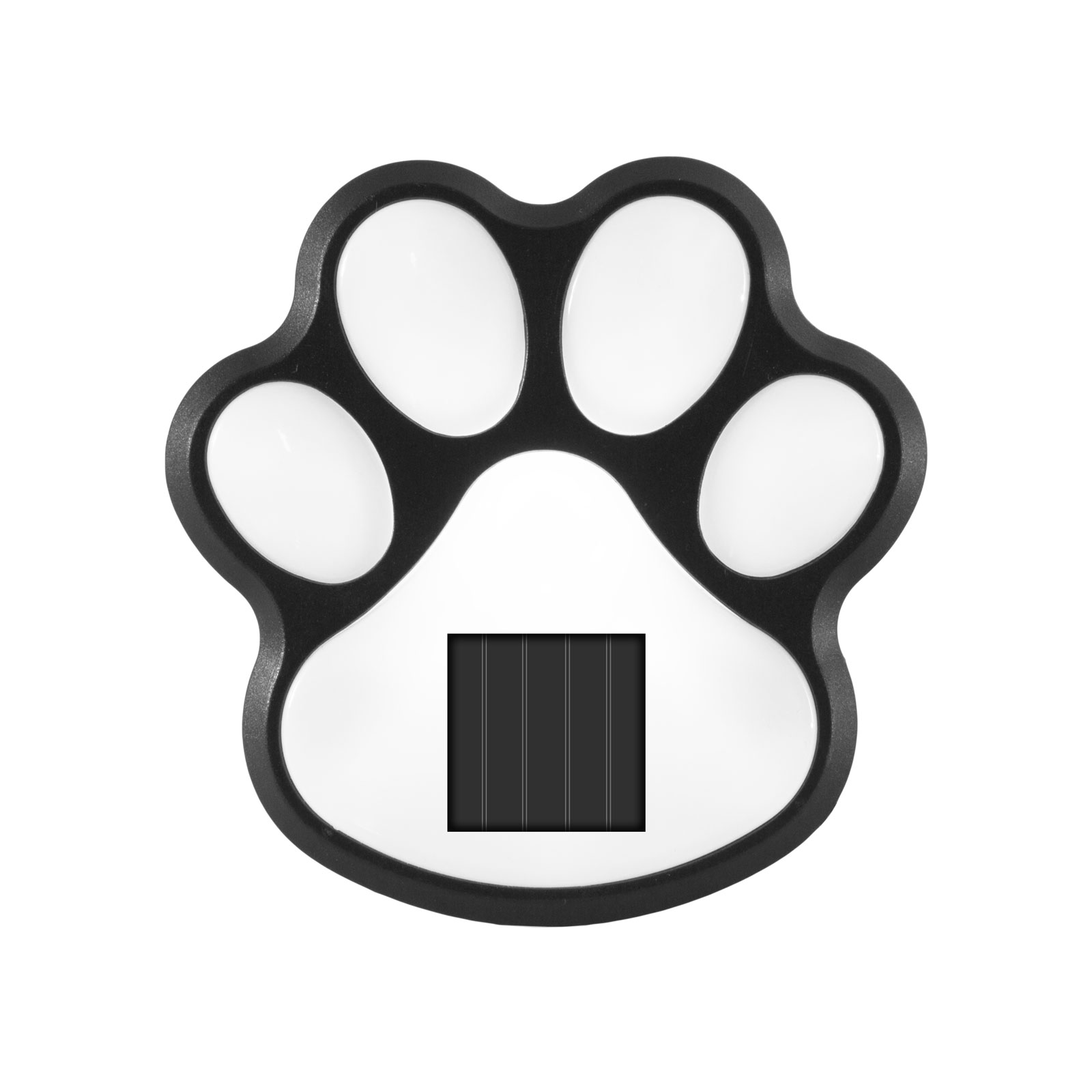 Afbeelding van Solar Tuinlamp LED op Zonne-Energie – Hondenpoot Decoratielamp – Staand Model – 1 Koel Witte LED –