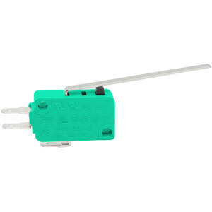 Afbeelding van 5x Microschakelaar KW3A SPDT Met Lange Hefboom - Micro Switch 4(16)A 250VAC / 125VAC - Snap Action Schakelaar