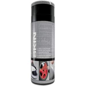 Afbeelding van Vloeibare Rubber Spray – Aluminium Grijs – 400 Ml – Afneembare Rubbercoating – Voor Auto, Velgen,