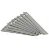 Afbeelding van 10x Afbreekmesjes 9 mm – Reserve Messen Voor Breekmes – 10 Stuks Per Set – Scherp En Nauwkeurig –
