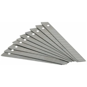 Afbeelding van 10x Afbreekmesjes 9 mm – Reserve Messen Voor Breekmes – 10 Stuks Per Set – Scherp En Nauwkeurig –