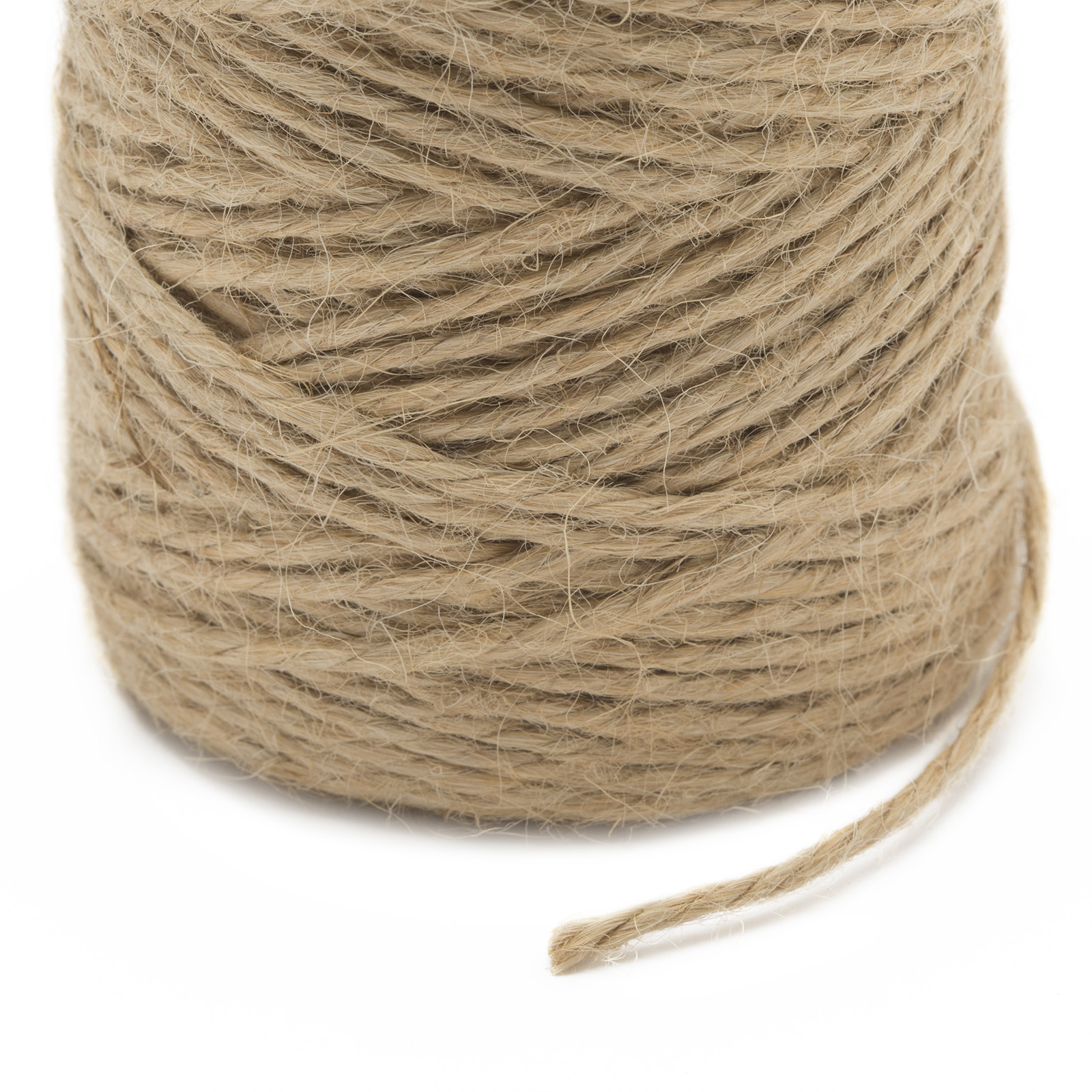 Afbeelding van Natuurlijk Jute Touw Set – Bindtouw / Tuin Touw – 2 x 100 m – Ø 1,5 mm – Ongekleurd – Sterk en