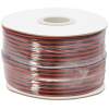 Afbeelding van Luidsprekerkabel - 2×1,00 mm² - 100% Zuurstofvrij Koper (OFC) - Getwiste Aders - Rood/Zwart PVC Mantel -