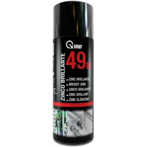 Afbeelding van Glanzende Zink Spray 400ml - Koudverzinkende Spuitlak voor Metaal | Anti-Roest & Sneldrogend | Voor
