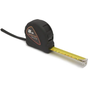 Afbeelding van Magnetische Rolmaat 8m - Meetlint Met Magnetische Haak En EC Klasse II Nauwkeurigheid - Matte Gele Band Met