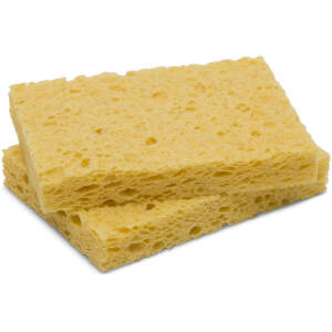 Afbeelding van Soldeerspons Voor Soldeerbout – Reinigingsspons Voor Soldeertips – Set Van 2 Stuks – Op Maat Te Snijden