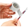 Afbeelding van 10× Isolatietape Wit 10 m × 19 mm – Set Van 10 Rollen – PVC Elektrische Tape Voor Kabelisolatie En