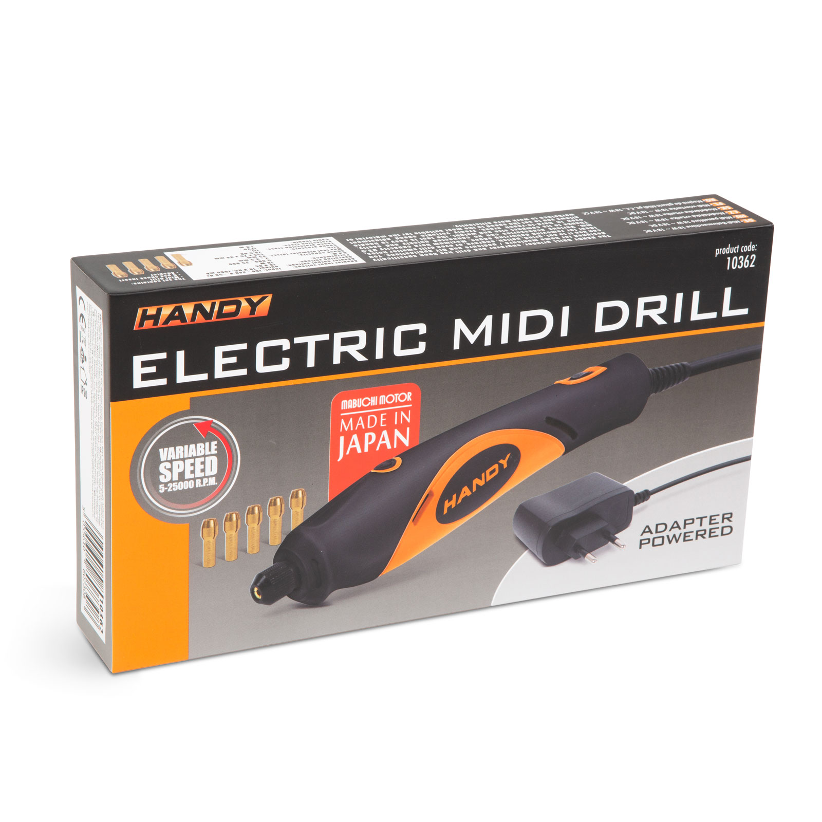 Afbeelding van Handy Midi Drill Hobby Boor En Graveermachine 18 V – Compact En Lichtgewicht – Geschikt Voor Boren,