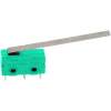 Afbeelding van 5x Microschakelaar KW4A(S) SPDT ON-(ON) - Micro Switch 250VAC 5A - Zwarte Microschakelaar Met Hefboom -