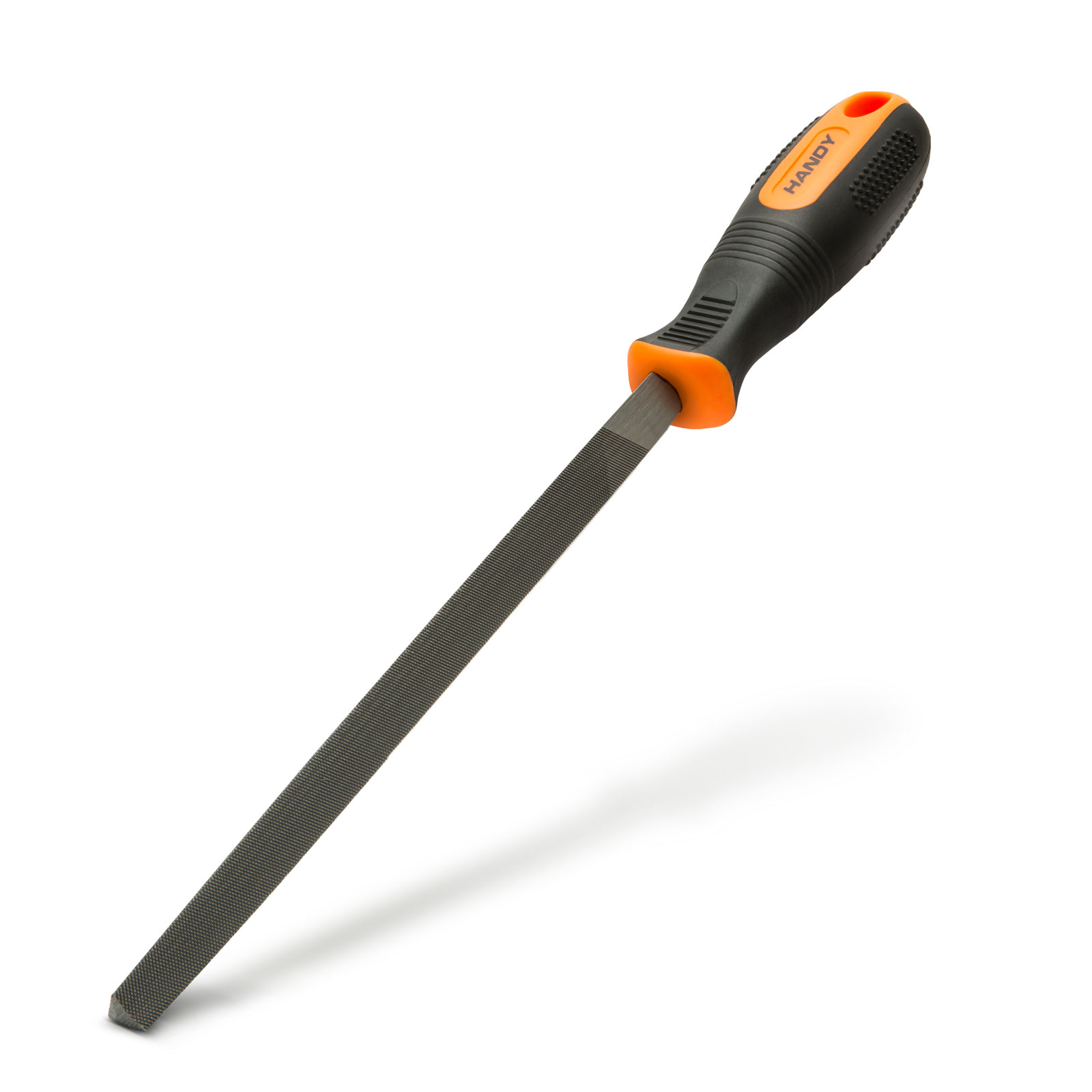 Afbeelding van Precisievijl Driehoek – Second Cut – Middelgrof – Gehard Snijvlak – Ergonomische Rubber Handgreep –